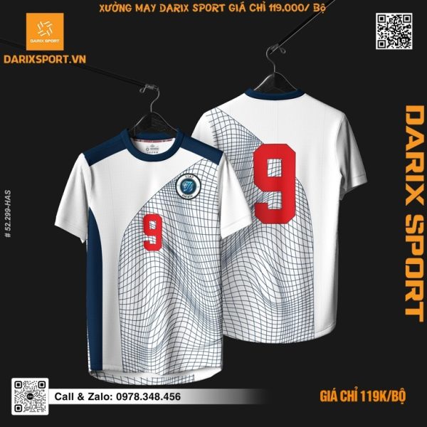 Mẫu áo bóng chuyền thiết kế online