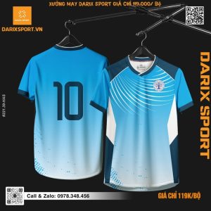 Mẫu áo bóng chuyền thiết kế darix sport 2025