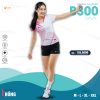 Mẫu áo bóng chuyền nữ Aura có sẵn màu hồng